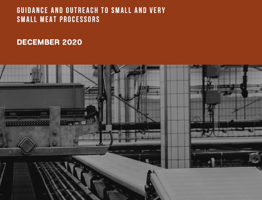 2020 Report Cover for Small Very Small Processor Outreach