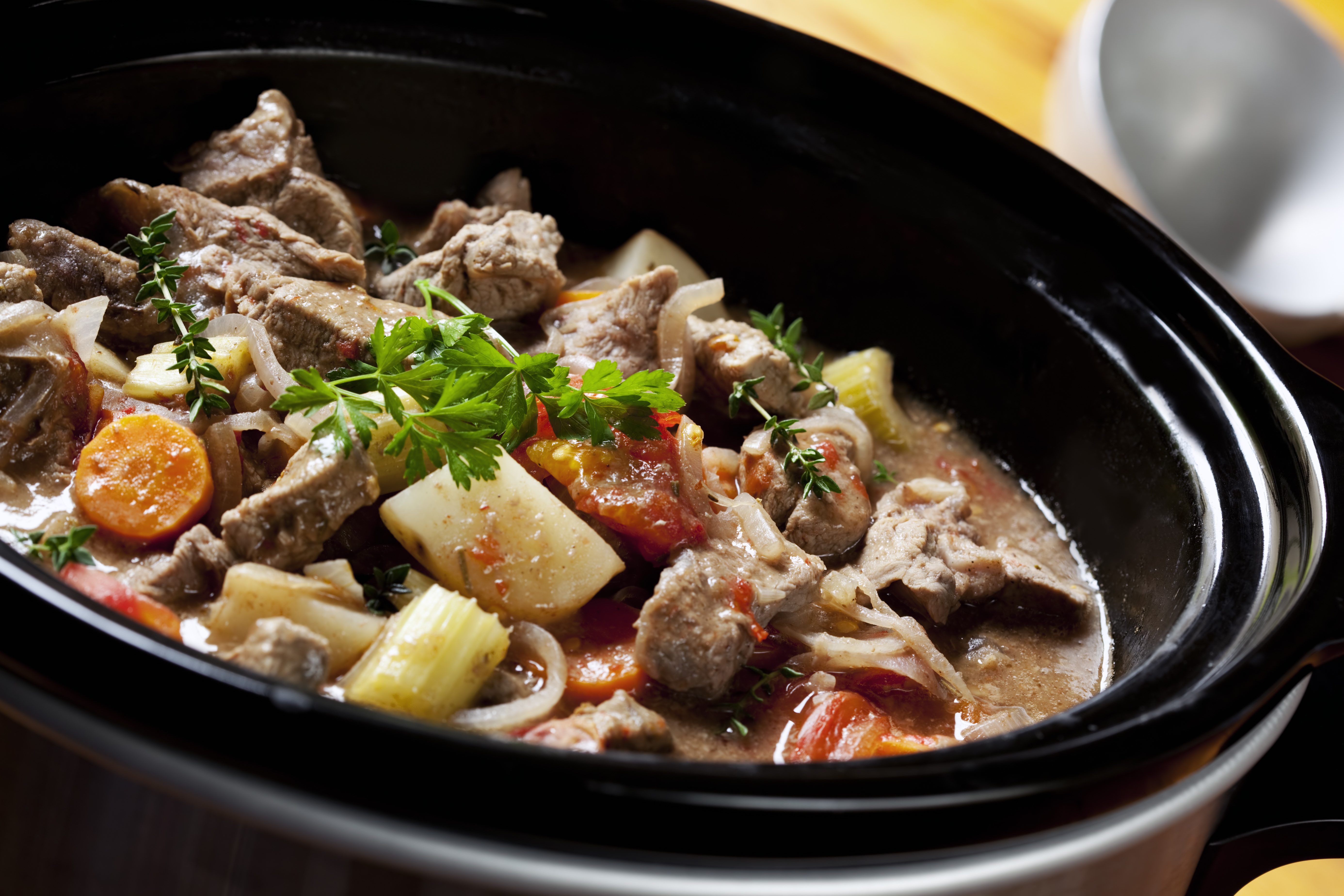 Beef Stew in a Crockpot or Slow Cooker