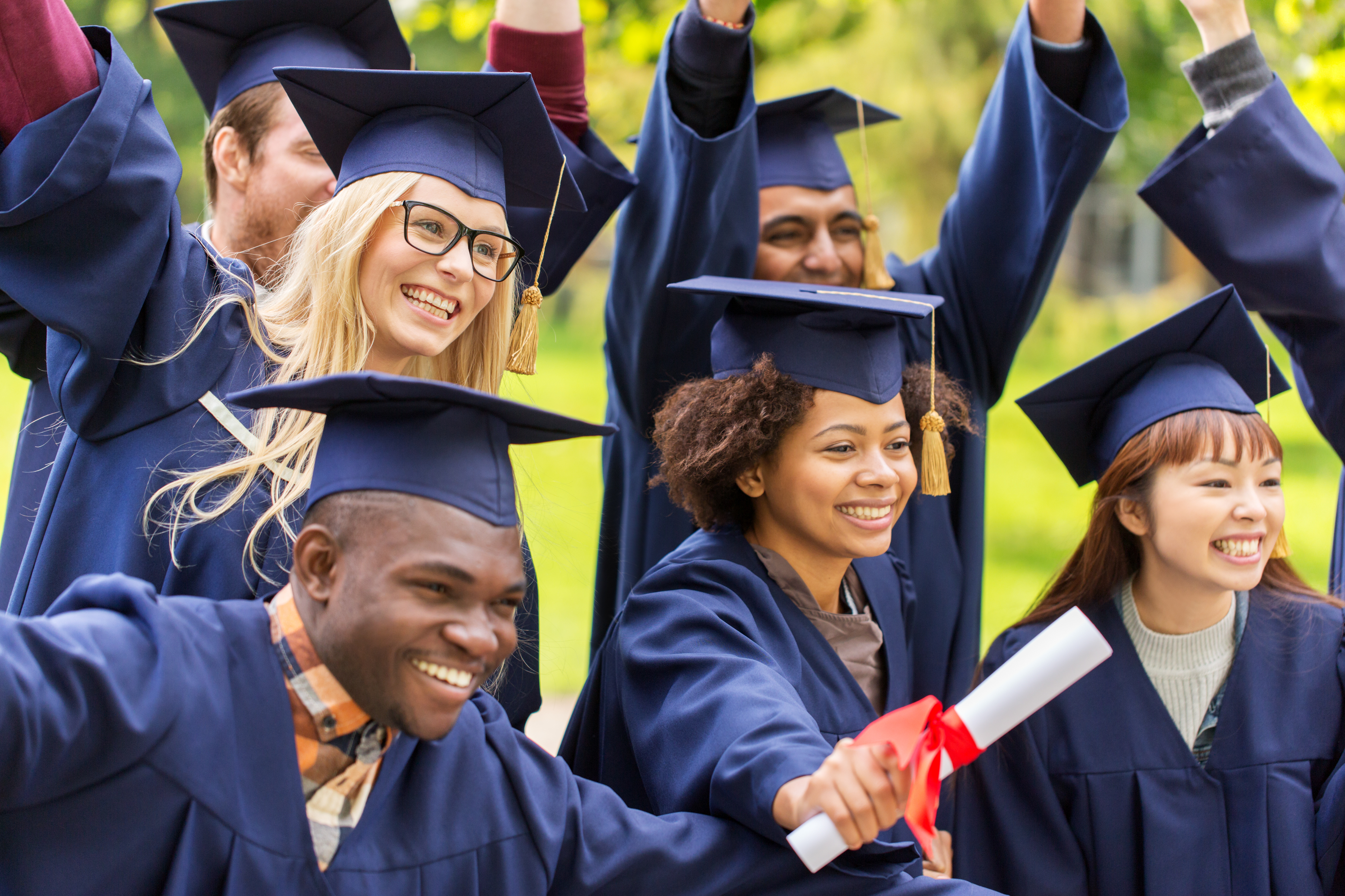 Group of College Graduates