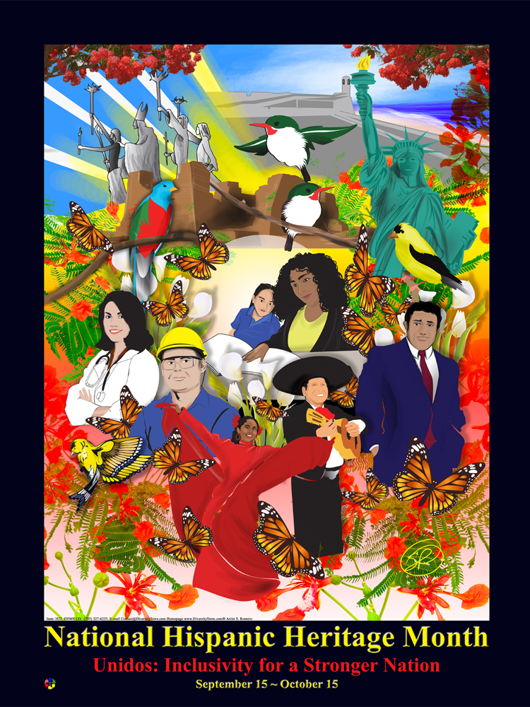 National Hispanic Heritage Month Poster