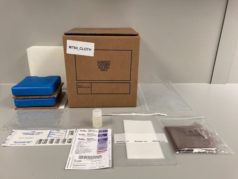 MT60_CLOTH Sampling Kit Example
