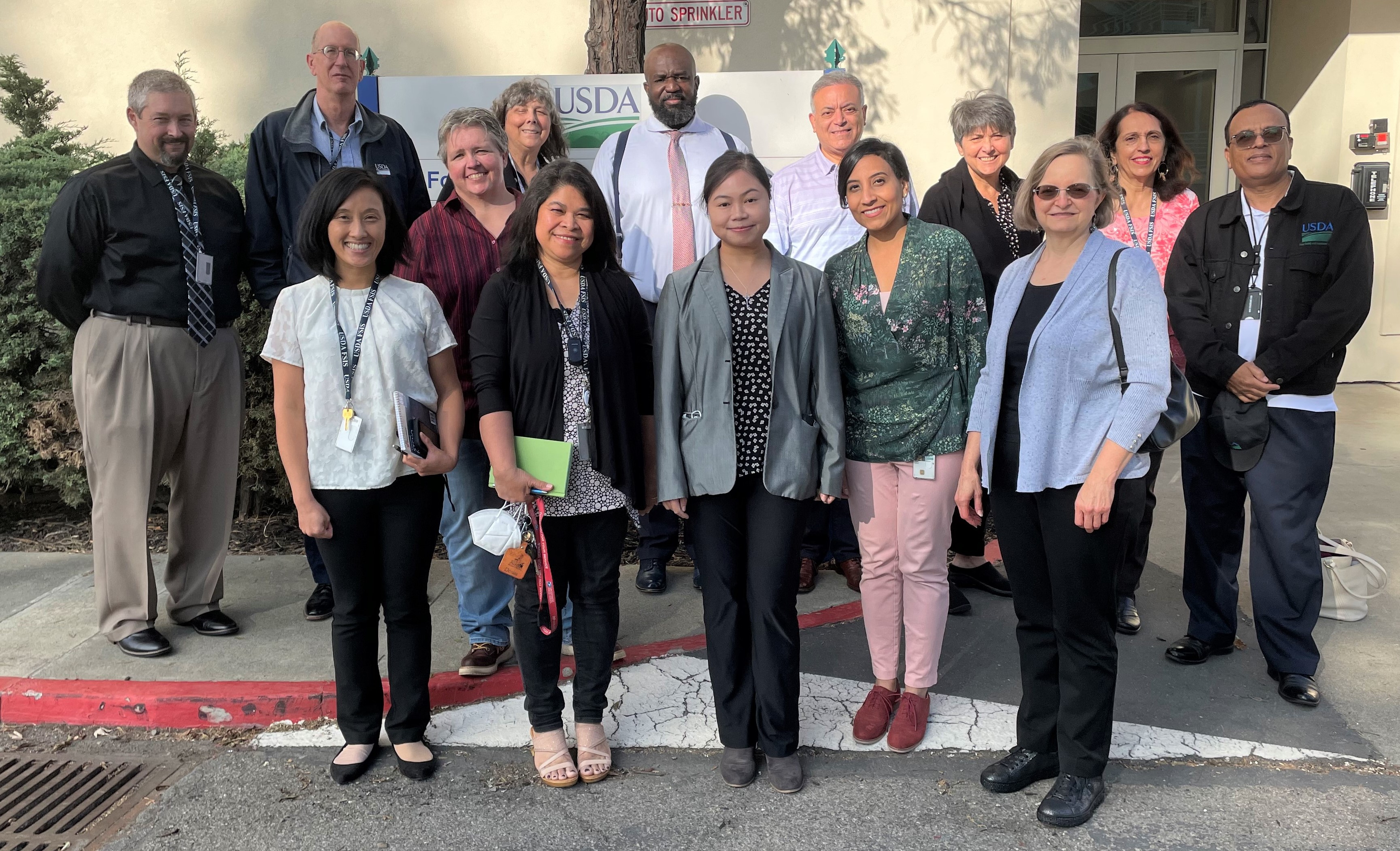 Albany, Calif. group photo