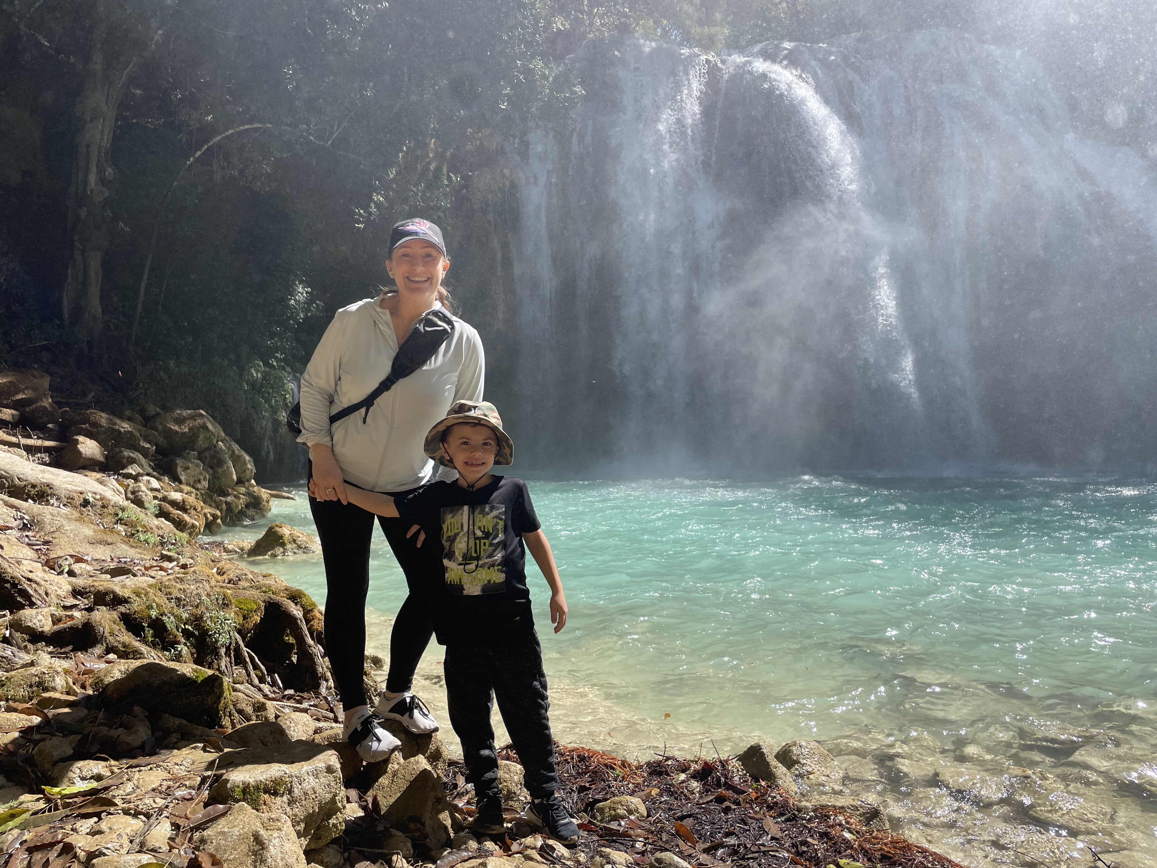 FSIS International Liaison Director in Mexico City Ciarra Toomey and her son explore Chiapas, Mexico. 