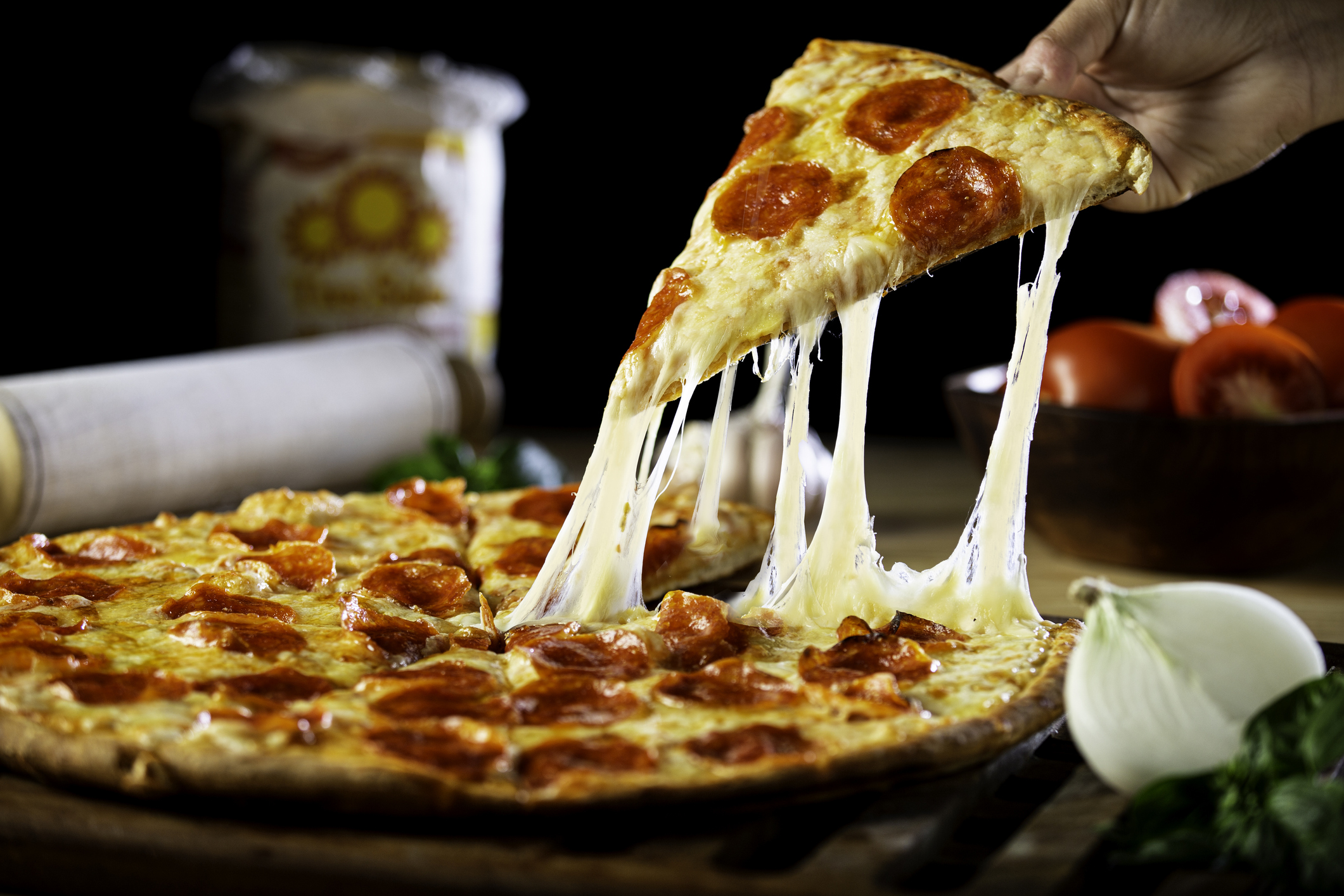 Pepperoni and Cheese pizza