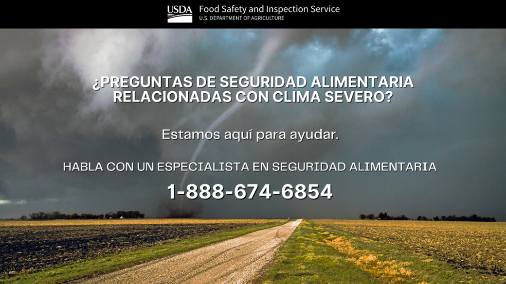 ¿Preguntas Sobre Seguridad Alimentaria Relacionadas Con Clima Severo?