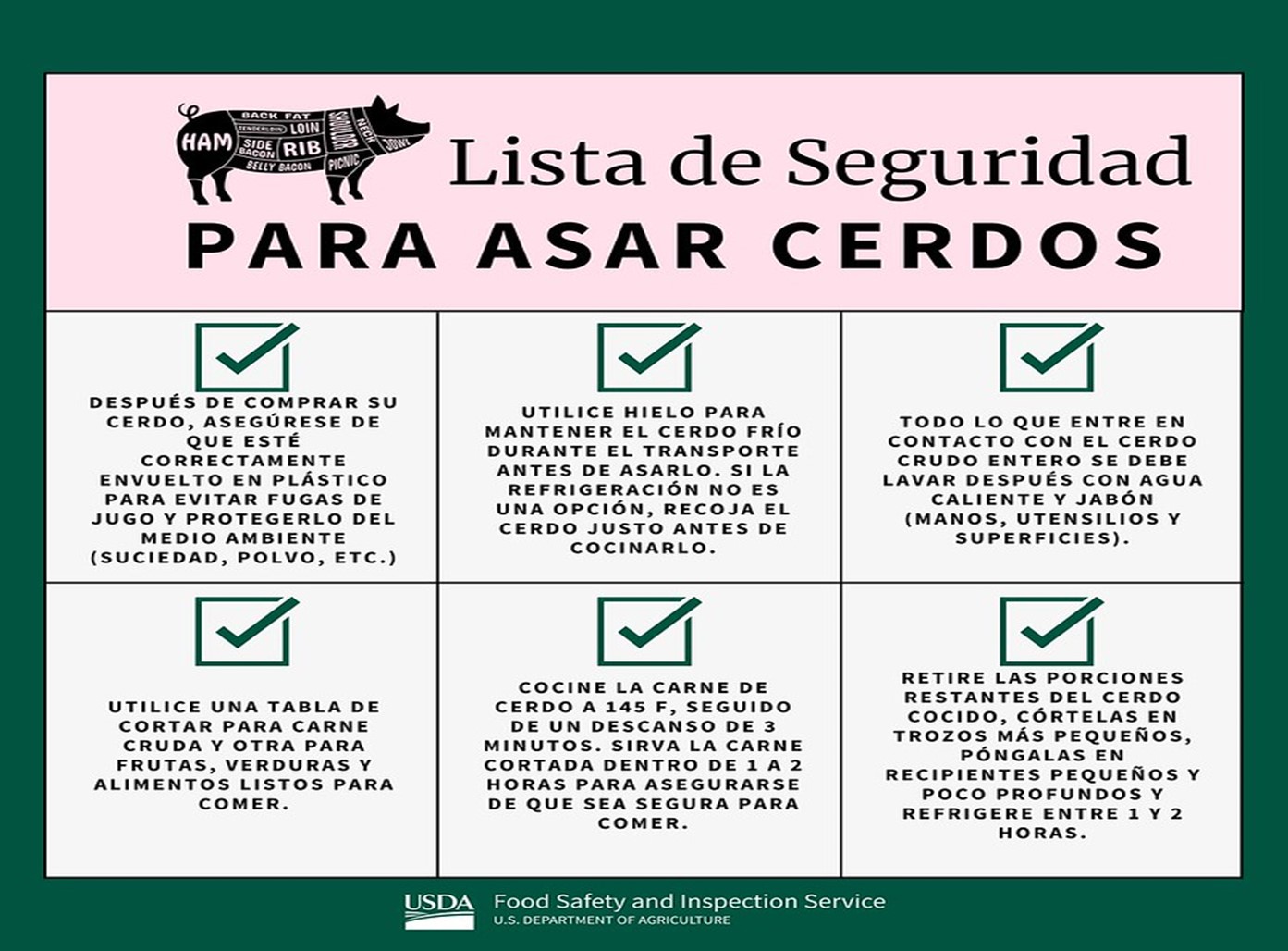Pig Roasting Safety Checklist