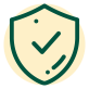 Shield with checkmark icon